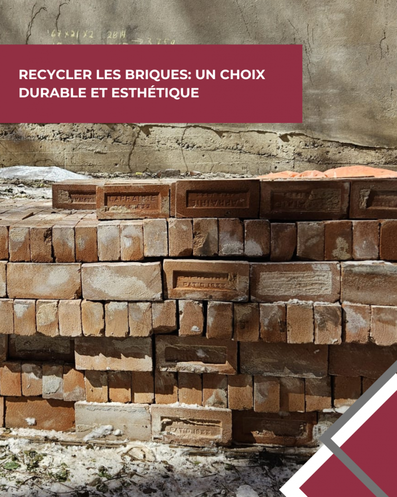briques recyclés